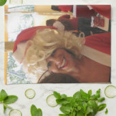 Elegant Santa Collectie. Theedoek (Gevouwen)