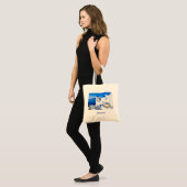 Elegant Santorini Griekenland Schilderachtig Tote Bag (Voorkant (model))