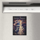 Elegant Save Our Date Wedding Magneet (Insitu (Vaatwasser))