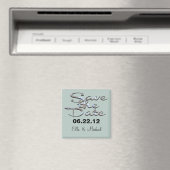 Elegant Save the date II Magnet (Insitu (Vaatwasser))