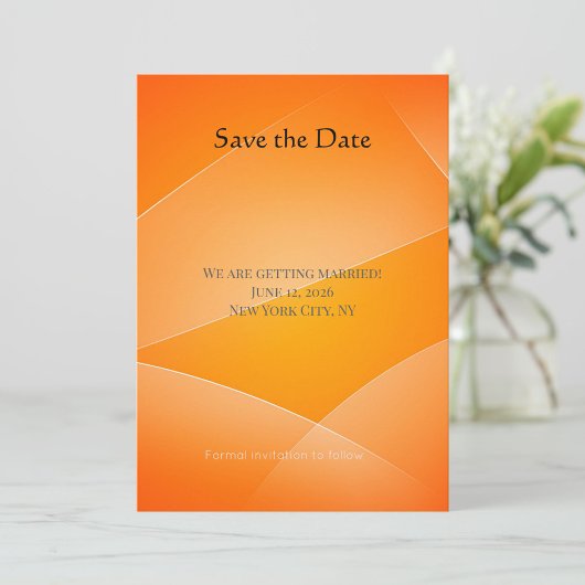 Elegant Save the Date kaarten| Slepen en neerzette