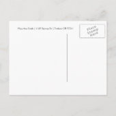 Elegant Save The Date Love Bunting Blue Aankondigingskaart (Achterkant)