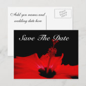Elegant Save the Date Post Kaart (Voorkant / Achterkant)