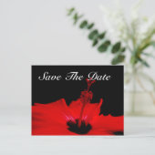 Elegant Save the Date Post Kaart (Staand voorkant)