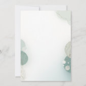 Elegant Save the Date Wedding Invitation (Achterkant)