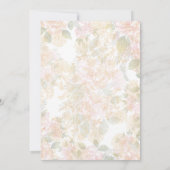 Elegant Save the Date Wedding Invitation Card Kaart (Achterkant)