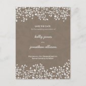 Elegant Save the Date Wedding Uitnodiging (Voorkant)