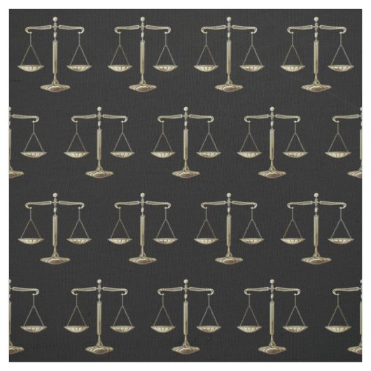 Elegant Scales of Justice | Advocaat Stof (Swatch)