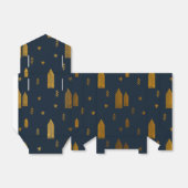 Elegant Scandinavian Kerstmis Bedankdoosjes (Uitgevouwen)