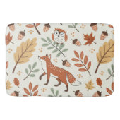 Elegant Scandinavisch Herfst patroon Badmat (Voorkant)