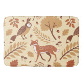 Elegant Scandinavisch Herfst patroon Badmat (Voorkant)