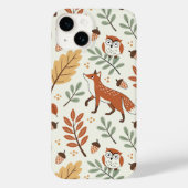 Elegant Scandinavisch Herfst patroon Case-Mate iPhone Case (Achterkant)