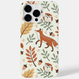 Elegant Scandinavisch Herfst patroon Case-Mate iPhone 14 Pro Max Hoesje