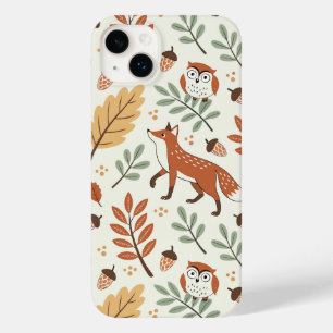Elegant Scandinavisch Herfst patroon Case-Mate iPhone 14 Plus Hoesje