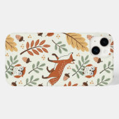 Elegant Scandinavisch Herfst patroon Case-Mate iPhone Case (Achterkant (horizontaal))