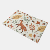 Elegant Scandinavisch Herfst patroon Deurmat (Schuin)