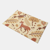 Elegant Scandinavisch Herfst patroon Deurmat (Schuin)