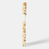 Elegant Scandinavisch Herfst patroon iPhone Hoesje (Rechterkant)