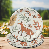 Elegant Scandinavisch Herfst patroon Papieren Bordje