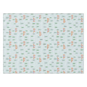 Elegant Scandinavisch kerstbos Tafelkleed (Voorkant (Horizontaal))