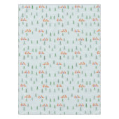 Elegant Scandinavisch kerstbos Tafelkleed (Voorkant)