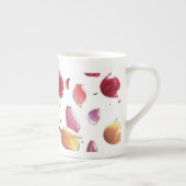 Elegant Scattered Floral Petal Mug | Modern Mug Porselein Kop (Rechts)