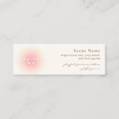 Elegant Scent Sample Fragrance Mini Tester Card Visitekaartje (Voorkant)