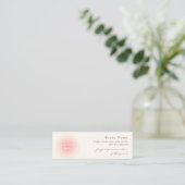 Elegant Scent Sample Fragrance Mini Tester Card Visitekaartje (Staand voorkant)