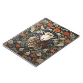Elegant Schaap William Morris Floral Notitieboek (Linkerzijde)