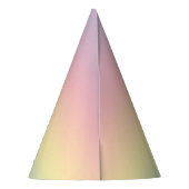 Elegant schattig eerjarig goud glitter unicorn feesthoedjes (Achterkant)