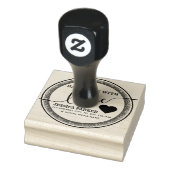 Elegant schattig  hart handgemaakt rubberstempel (Stempel)