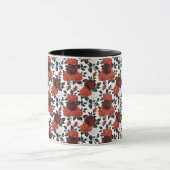 Elegant Schattig Verfijnd Chic Romantisch Bloemig Mok (Midden)