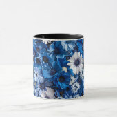 Elegant Schattig Verfijnd Chic Romantisch Bloemig Mok (Midden)