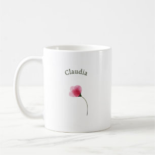 Elegant Schattig Verfijnd Landelijk Romantisch Blo Koffiemok