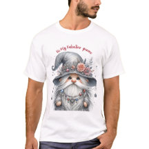 Elegant schattig zilveren valentijn kabouter