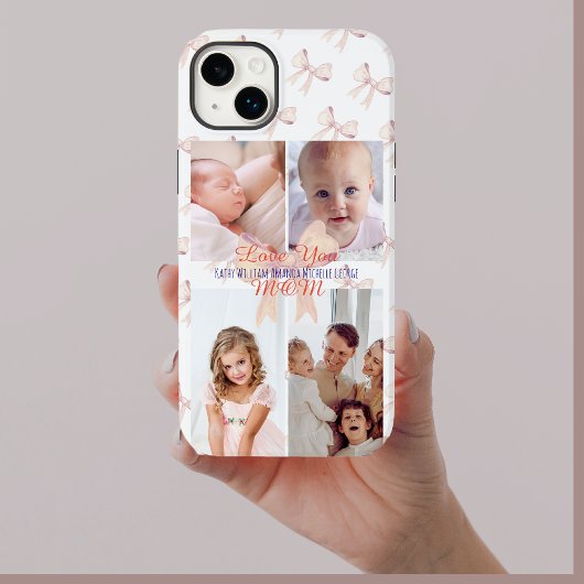 Elegant Schattige Keepsake Love You Mam Moederdag Case-Mate iPhone Case