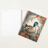 Elegant Schattige Plump Duck  Bloemen Planner (Display)