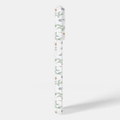 Elegant Schattige wit gebladerte verlaat parels op Case-Mate iPhone Case (Achterkant / Rechts)