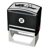 Elegant scheeps aangepaste ex libris  zelfinktende stempel (Product)