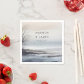 Elegant Schilderachtig Abstract Landschap Winter B Servet (Insitu)