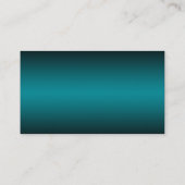 Elegant, schitterende blauwe visitekaartjes (Achterkant)