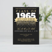 Elegant schoolreünie ontwerp kaart (Staand voorkant)