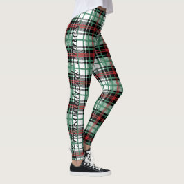 Elegant Schots Erfgoed Plaid Tartan Patroon Leggings