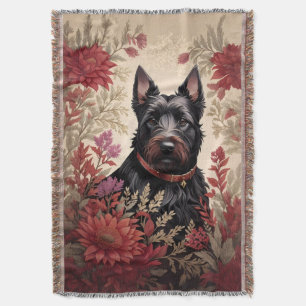 Elegant Schots Terrier Hondenportret Deken