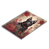Elegant Schots Terrier Hondenportret Notitieboek (Linkerzijde)