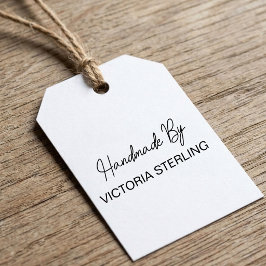 Elegant Schrift Handgeschreven Handgemaakt Door Zelfinktende Stempel