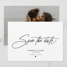 Elegant Schrift Modern Minimalistische Foto Huweli