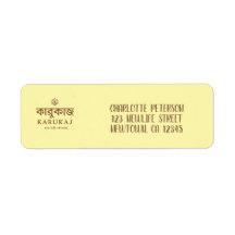 Elegant schrift rozeroze mailing accessoires
