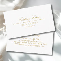 Elegant Schrift |  Salon Bedrijf
