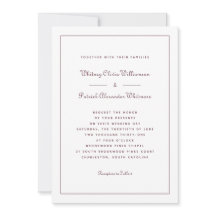 Elegant Schrifttype bordeauxrood klassieke formele